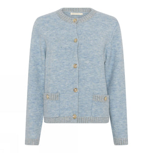 Simonsen Cardigan _ Bodille, Blue Melange