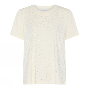 SI T-shirt Catherine Simonsen, Off white